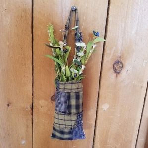 Homespun Floral Sack